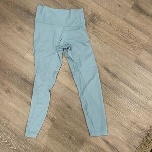 Lululemon align leggings size 8 in light blue